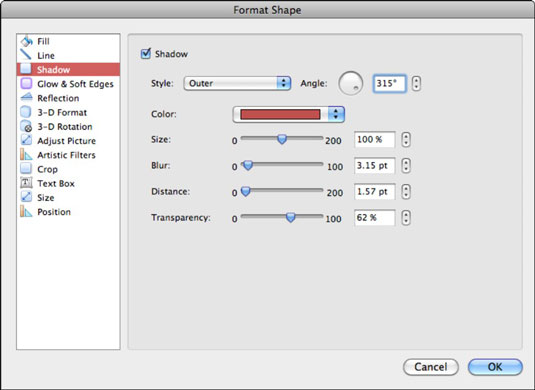 power point for mac glow text